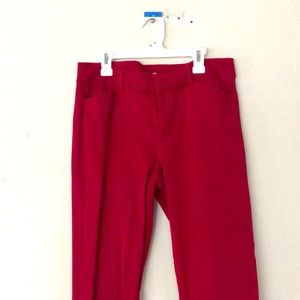 Red Pixi Ankle Pant